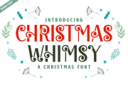 Christmas Whimsy Demo Font, a Script Font by Akrinity Digital (Thumbnail 1 of 8)