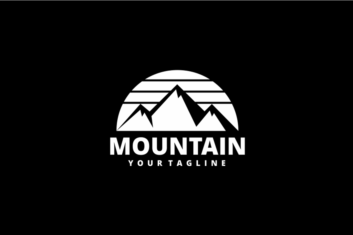 Mountain Sunset Outdoor Logo Design, a Branding & Logo Template by yopie (Photo 2 of 3)