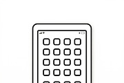 Vector Bundle Tech Device Icon, an Outline Icon by adenpinkstore (Thumbnail 3 of 12)