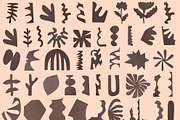 Black Abstract 62 individual shapes, an Object Graphic by Eryn Rose Design (Thumbnail 1 of 13)