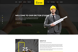 Erctor Architect HTML Template