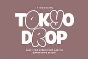 Tokyo Drop Hybrid Sans Serif Font, a Sans Serif Font by RantautypeStudio (Thumbnail 1 of 15)