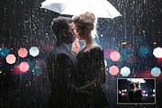NEW! 30 Rain Brushes for Photoshop preview 5