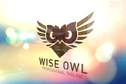 Wise Owl Logo, a Branding & Logo Template by essegraphic (Thumbnail 2 of 6)