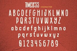 Timeless - Vintage Font