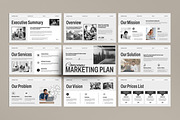 Company Marketing Plan Presentation, a Presentation Template by MightyDesign (Thumbnail 1 of 7)
