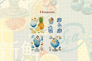 FRESHLY SEASONAL, a Pattern Graphic by rumacorakstudio (Thumbnail 3 of 6)