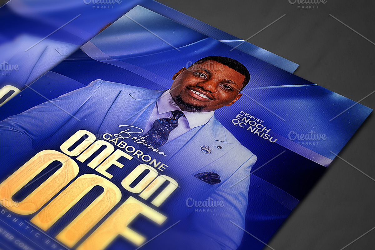One-on-One Prophetic Encounter Churc, a Social Media Template by church flyer templates (Photo 2 of 8)