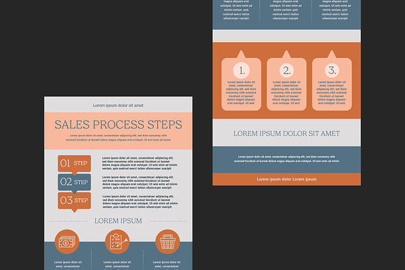 Sales Steps Infographic preview 2