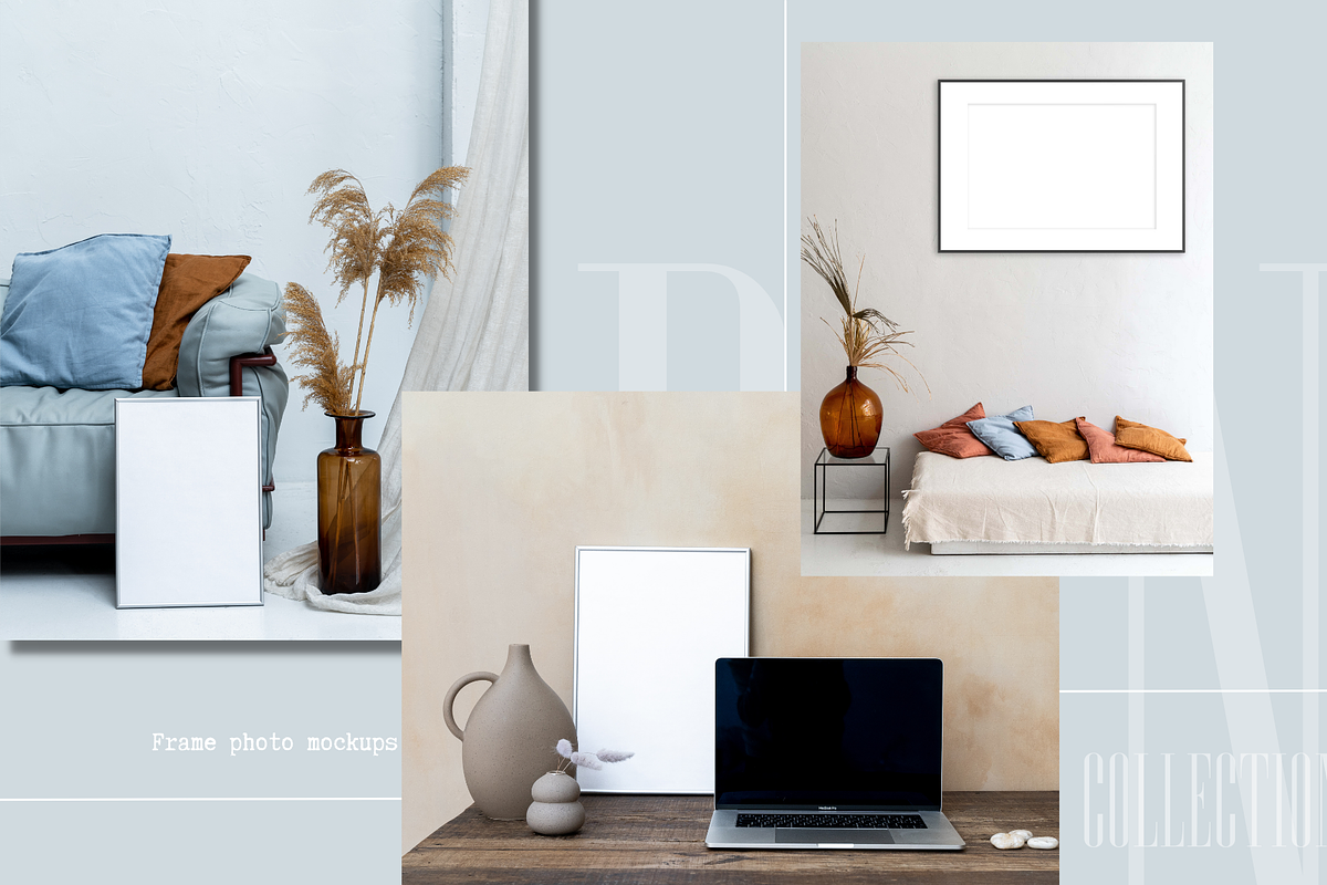 Frame Mockup Bundle Bono Collection, a Product Mockup by Trendingdigital (Photo 4 of 14)