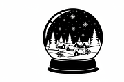 Winter Snow Silhouettes feature, an Illustration by Amazin_art (Thumbnail 6 of 42)