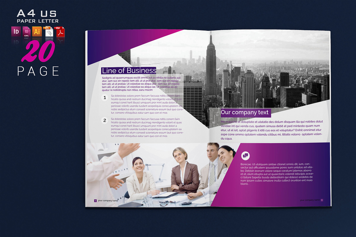 Multipurpose Brochure, a Brochure Template by artico (Photo 6 of 11)