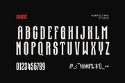 Bahore Modern Futuristic Sans Serif, a Sans Serif Font by Perfectype (Thumbnail 6 of 6)