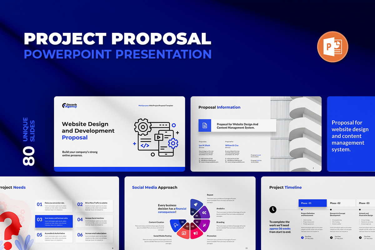 Proposal Presentation Template, a Presentation Template by StudioGraficso (Photo 1 of 11)
