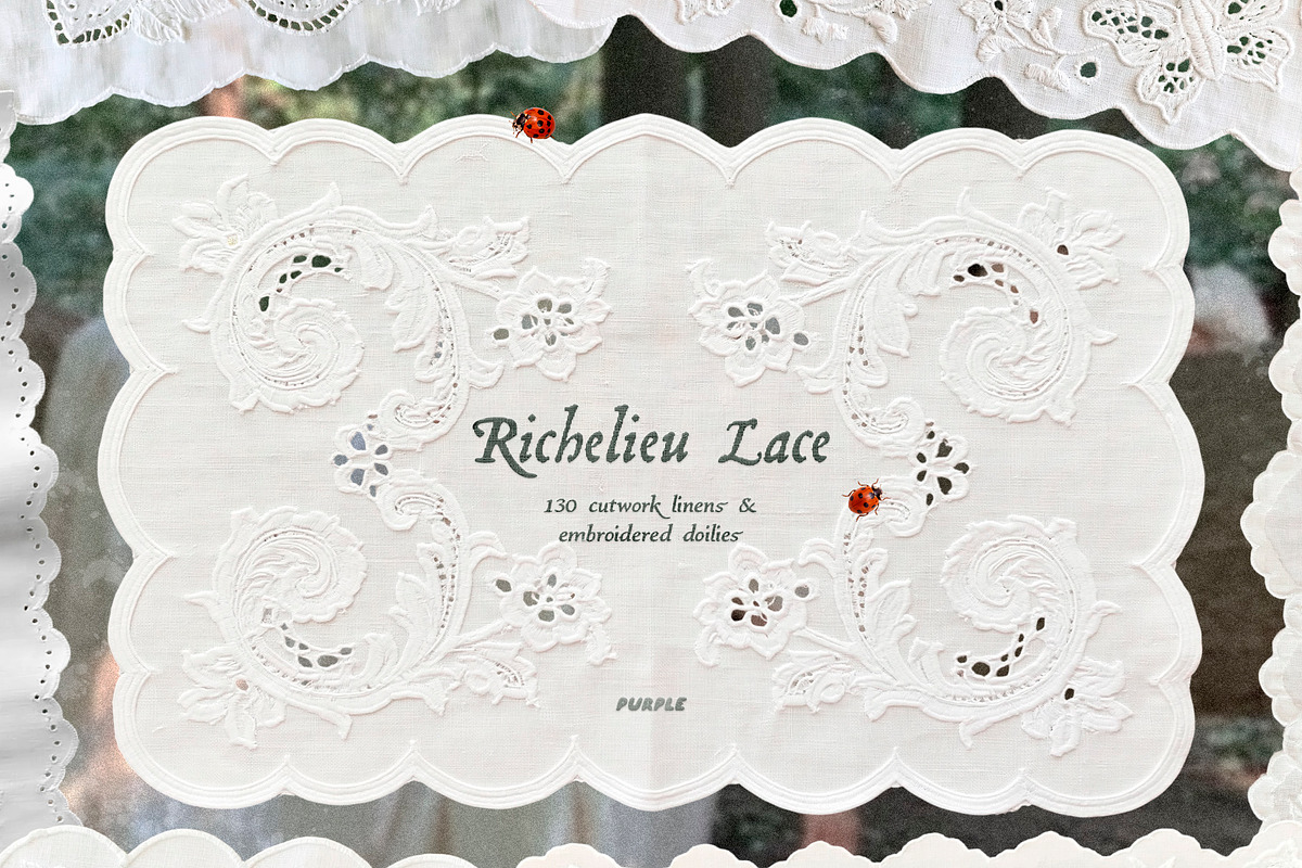 Richelieu Lace Doilies, an Object Graphic by Purple (Photo 1 of 13)