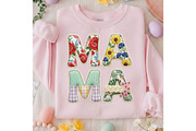 Crochet Yarn Mama Png Floral Mama Pn, an Illustration by Designking (Thumbnail 3 of 6)