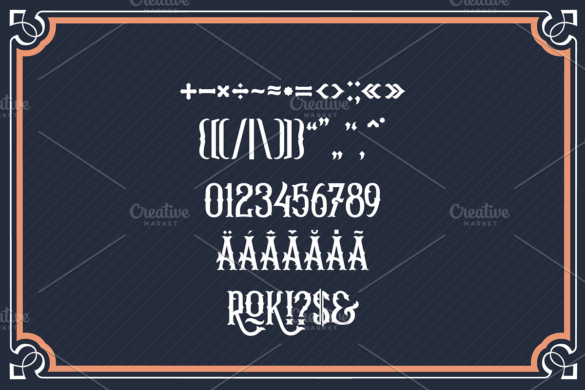 Carnidal Typeface preview 3