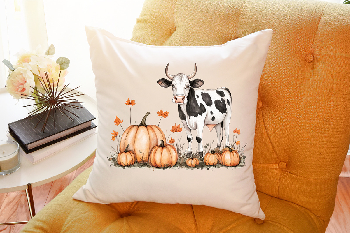 Funny Cows Clipart Cute Cow Png Farm, an Illustration by Sublimation Artist (Photo 6 of 6)