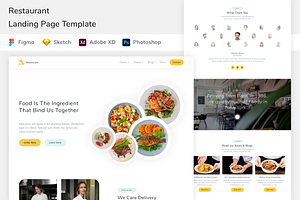 Restaurant Landing Page Template