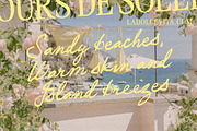 La Trattoria Brush Script Font, a Handwritten Font by Nicky Laatz (Thumbnail 7 of 17)