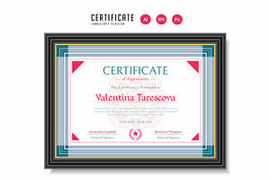 157. Modern Certificate Template