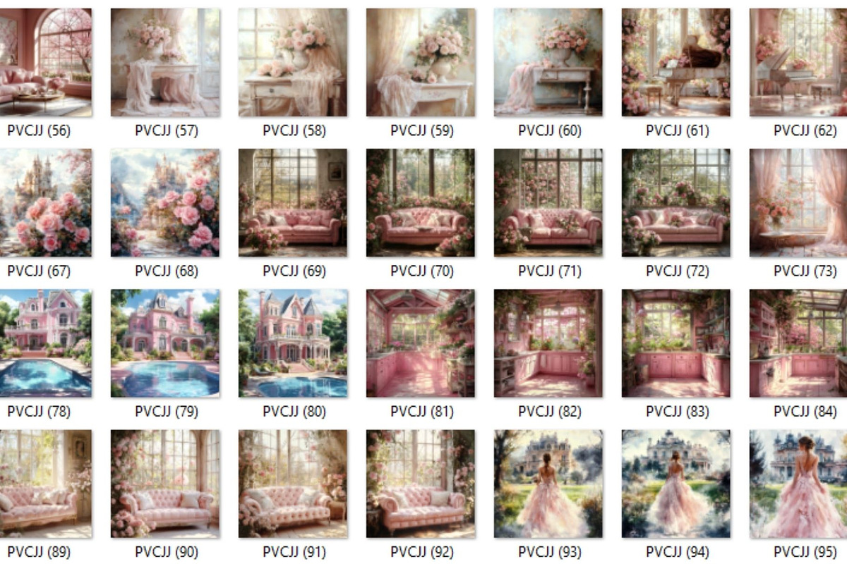 130+ Pink Cottage junk journal, a Decorative Illustration by HubbaDigitals (Photo 4 of 5)
