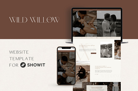 Luxury Showit Website Template