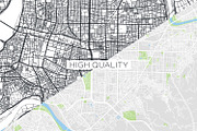 5 maps of Southeast Asia cities, an Education Illustration by MaximGertsen (Thumbnail 7 of 10)