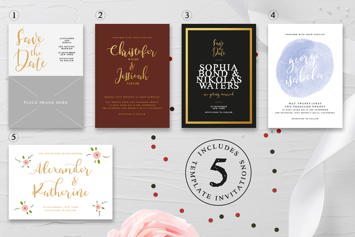 The Knot | A wedding font duo+Bonus, a Script Font by George Bourle (Photo 11 of 13)