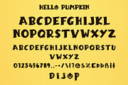 Hello Pumpkin - Halloween Display, a Handwritten Font by Arendxstudio (Thumbnail 7 of 8)