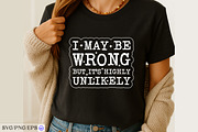 I May Be Wrong But It's Highly SVG, an Object Graphic by mh_arif (Thumbnail 2 of 4)