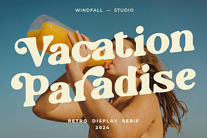 Vacation Paradise - Modern Retro