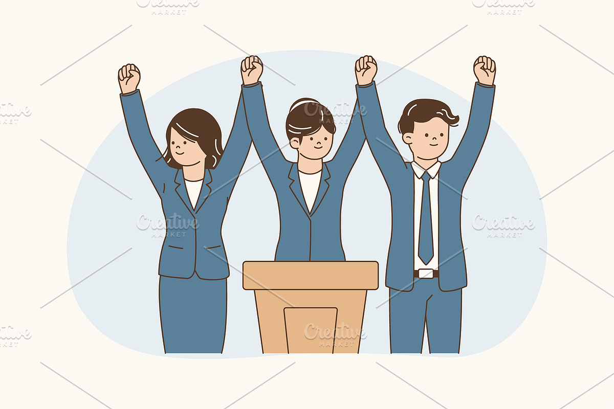 The Campaign Trail Illustration, an Object Graphic by Jump Studio (Photo 9 of 12)