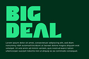 Fegelk Strong Font, a Sans Serif Font by Artiveko (Thumbnail 6 of 8)