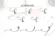 Wednesday | Script Font, a Handwritten Font by Scratchones (Thumbnail 8 of 9)