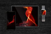 20 Red Abstract Backgrounds, a Technology Illustration by RDShop (Thumbnail 4 of 8)