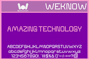 Optical Phenomena font, a Sans Serif Font by weknow (Thumbnail 5 of 8)