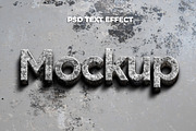 Rough Concrete - 3D Grunge Text Effe, a Layer Style Add-On by yokbisayok (Thumbnail 1 of 4)