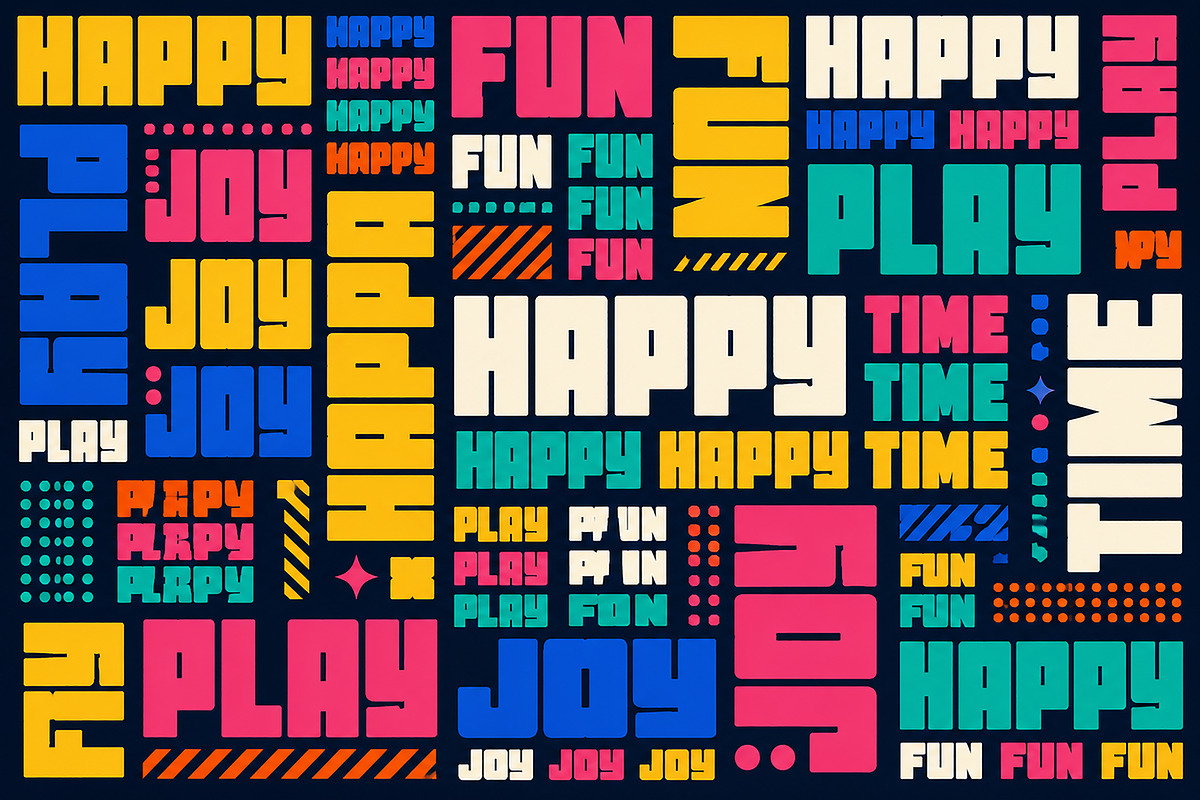 Happy Capsule, a Sans Serif Font by Wow Magic (Photo 4 of 4)