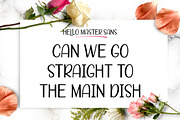 Hello Master FONT DUO with Doodle, a Script Font by Alpha Bento (Thumbnail 4 of 8)