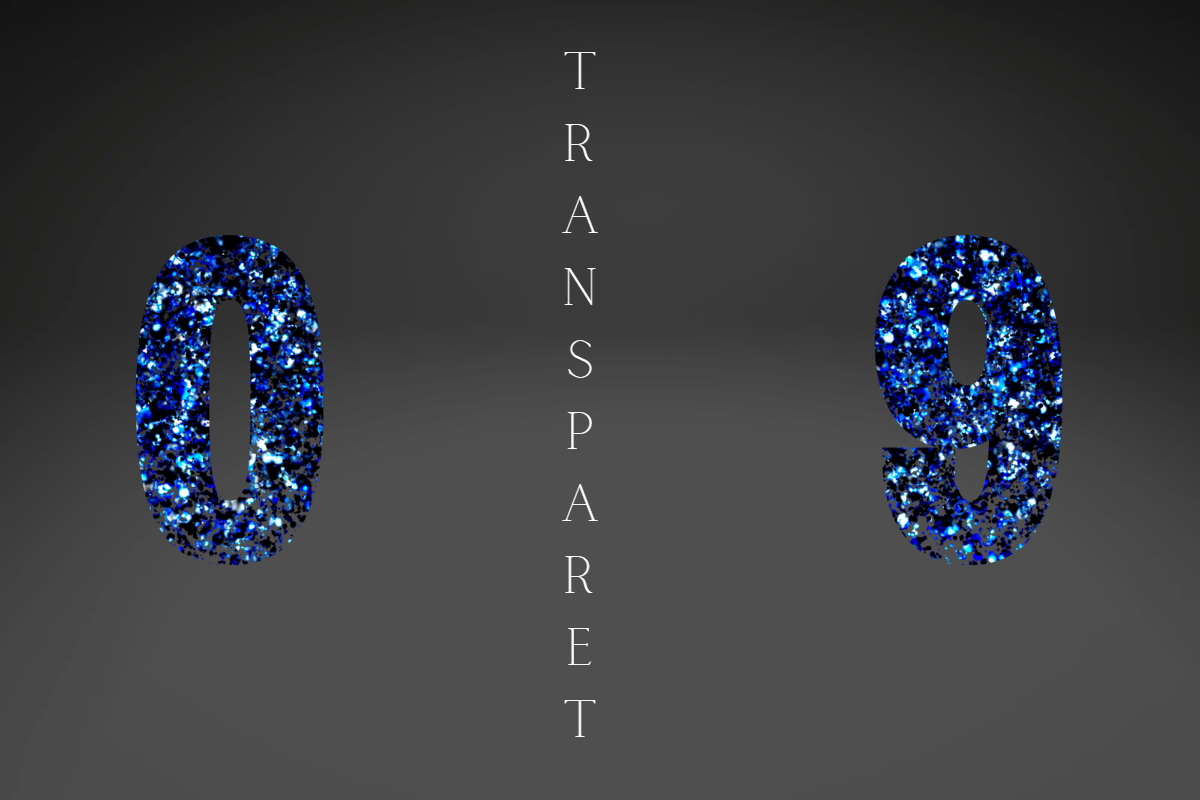 Sparkling Blue Alphabet Letters Png, an Illustration by tahananeart (Photo 3 of 3)