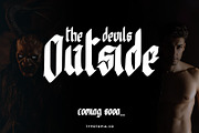 Bewear Creepy Font, a Sans Serif Font by edukka (Thumbnail 4 of 6)