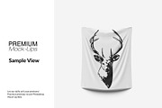 Tapestry Mockup - Many Sizes, a Mockup by mock-ups (Thumbnail 4 of 14)