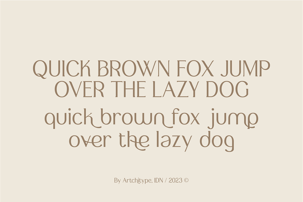 Regina Tiffany - Serif Typeface, a Serif Font by Artchitype Studio (Photo 10 of 12)