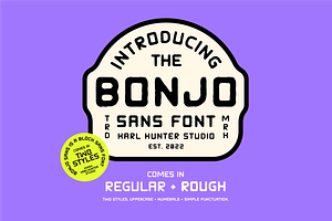 Bonjo Sans Font