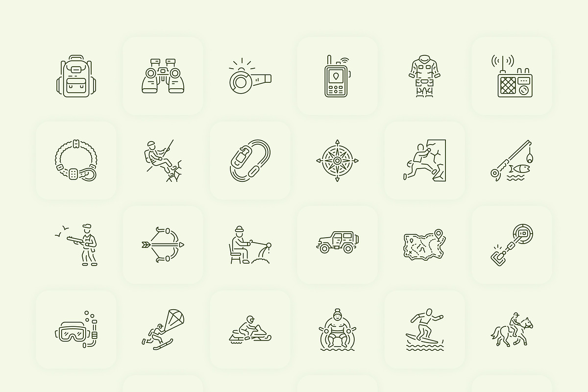 1210 Everyday Icon, an Outline Icon by Prosymbols (Photo 7 of 20)