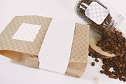 Coffee Bag and Glass Jar Mockup, a Product Mockup by eamejia (Thumbnail 2 of 2)
