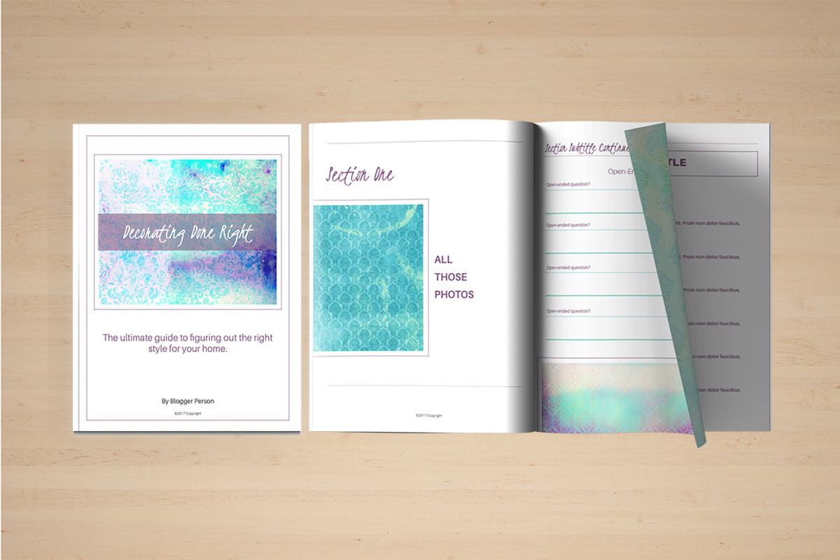 The Clean Workbook Template, a Templates & Theme by BMAYS Design (Photo 7 of 8)