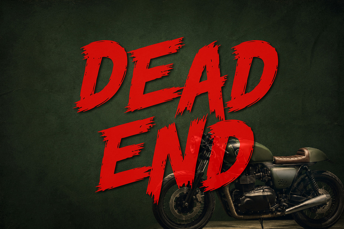 Runster Dread - Raw Intense Font, a Handwritten Font by HypeWorksCo (Photo 15 of 16)