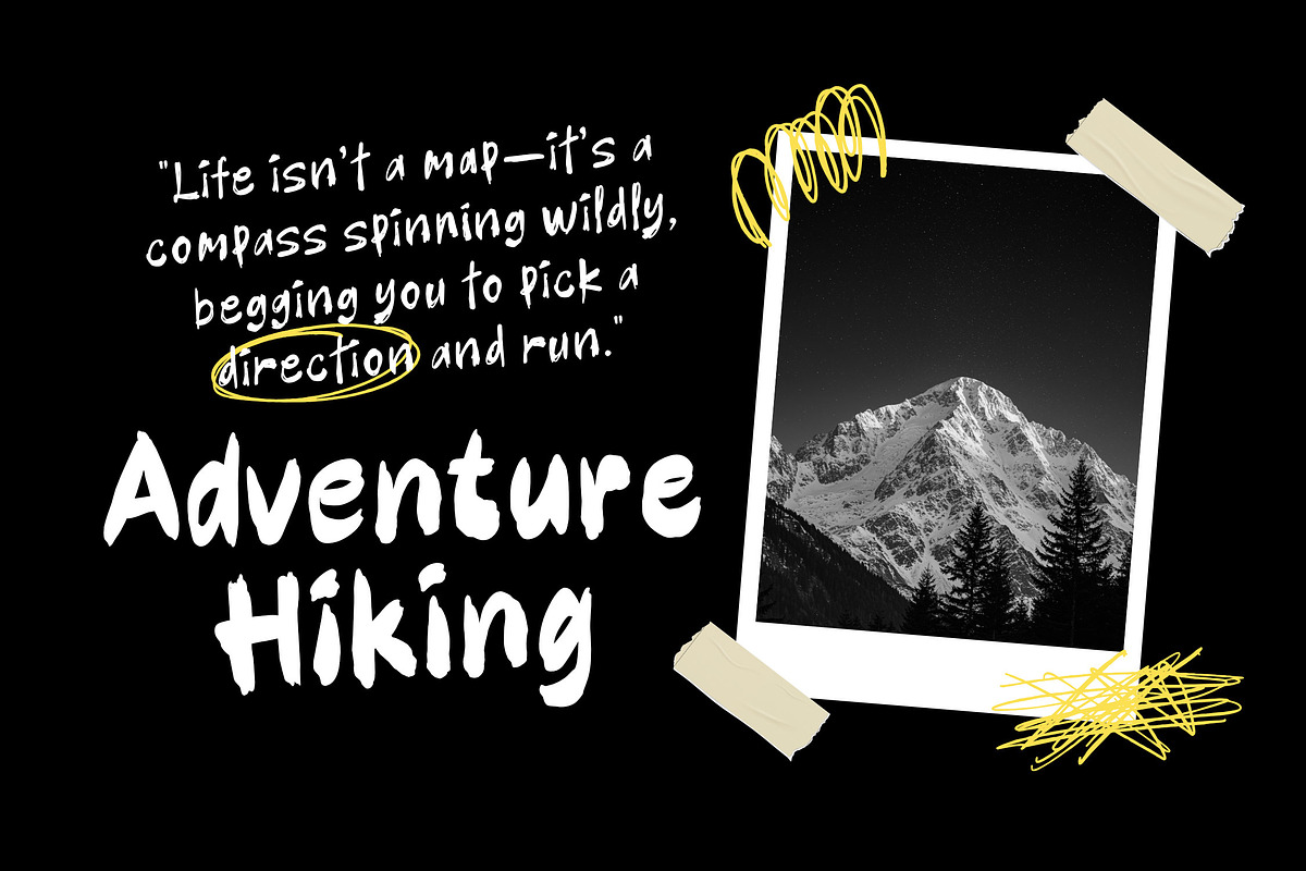 Imperfetto - Scribble Font Family, a Handwritten Font by Grezline Studio (Photo 5 of 12)